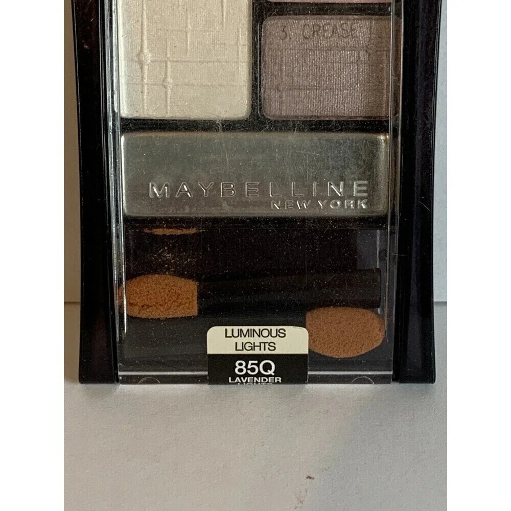 Maybelline Luminous Lights Eyeshadow Quad Lavender Lights New Shimmer 85Q Rare